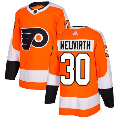 Adidas Men Philadelphia Flyers #30 Michal Neuvirth Orange Home Authentic Stitched NHL Jersey->philadelphia flyers->NHL Jersey